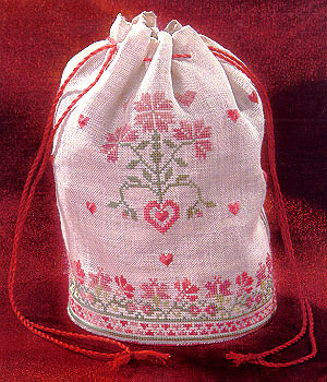 Flowers From The Heart Accessory Bag