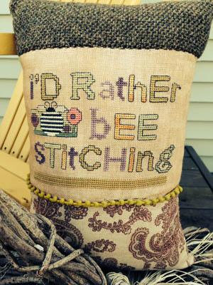 I'd Rather Bee Stitching
