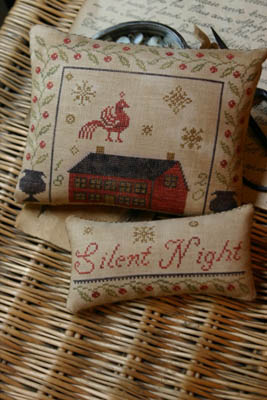 Silent Night Pinkeep & Ornament
