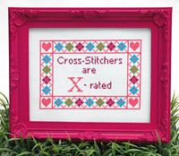 Cross Stitchers Are X Rated