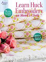 Learn Huck Embroidery On Monk's Cloth