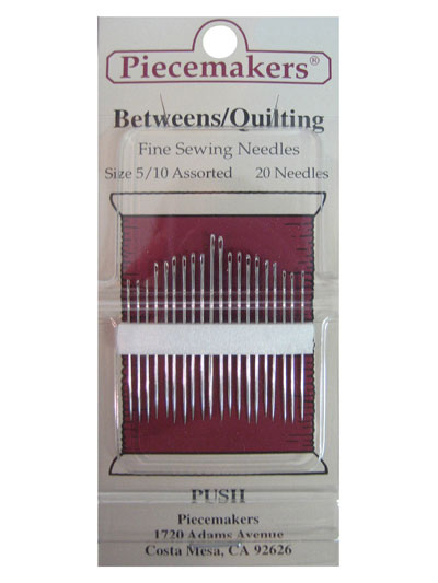 Betweens Quilting Needles Size 5/10