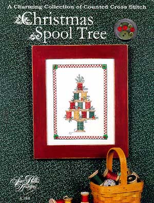 Christmas Spool Tree (w/charms)