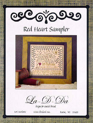 Red Heart Sampler