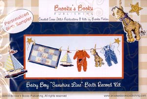 Baby Boy Birth Record Kit (Sunshine Line)