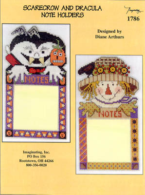 Scarecrow And DraculaNote Holders