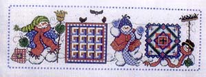 Snowmen With Quilts