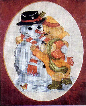 Playing With The Snowman