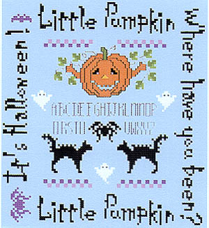 Little Pumpkin Halloween Sampler
