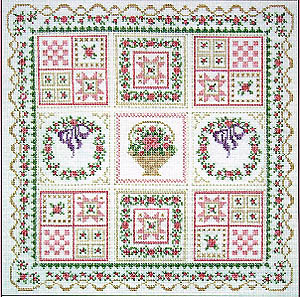 Rose Garland Quilt Sampler