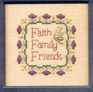 Faith, Family, Friends (w/charms)