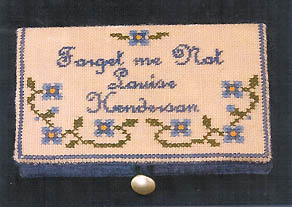 Forget Me Not Card Case