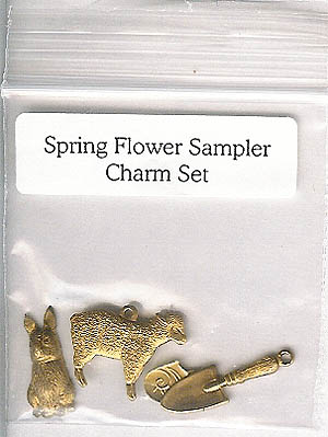 Spring Flower Sampler Charms