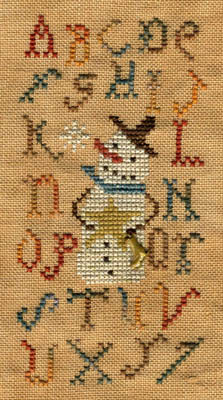 Sampler Snowman