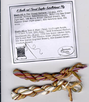 Embellishment- Needle And Thread Sampler