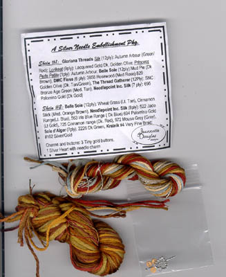 Embellishments-Silver Needle Stitches