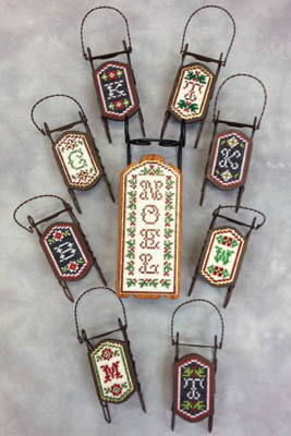 Letter Sleds A to Z