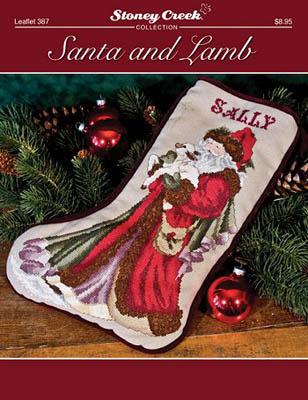 Santa And Lamb