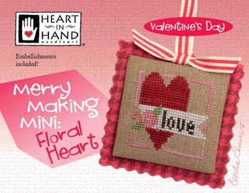 Merry Making Mini - Floral Heart (w/embellishments)