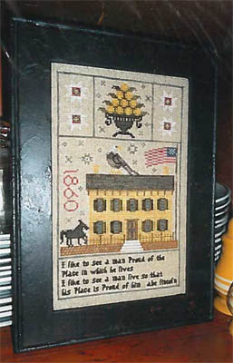 Lincoln Home 1860 Sampler