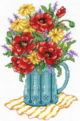 Spring Flowers In Vase