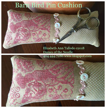 Barn Bird Pin Cushion
