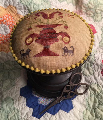 Sampler Motif Pin Cushion