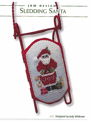 Sledding Santa