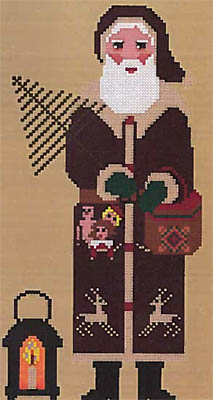 Woodland Santa With Lantern