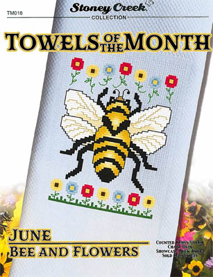 Towels Of The Month - June Bee & Flowers