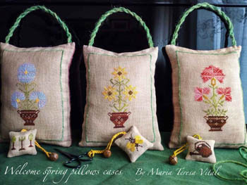 Welcome Spring Pillows