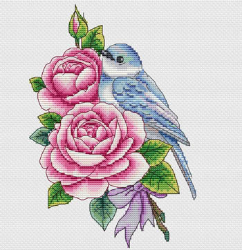 Rose And Bird