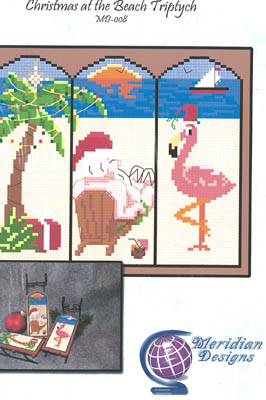 Christmas At The Beach Triptych