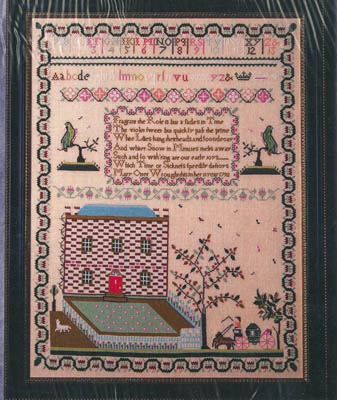 Mary Otter 1792 Sampler Reproduction