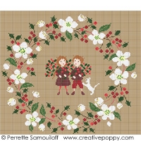 White Christmas Wreath