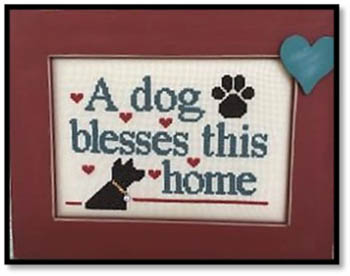 Dog Blesses (w/charm) by Kays Frames & Designs