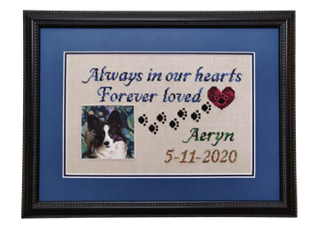 Paw Prints by Paradise Stitchery