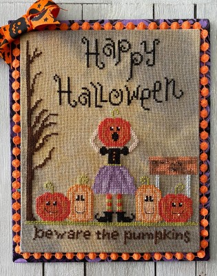 Beware The Pumpkins by Frog Cottage Designs