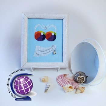 Beach Party by Meridian Designs For Cross Stitch