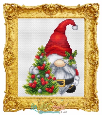 Christmas Father Gnome