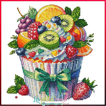 Fruits Cupcake