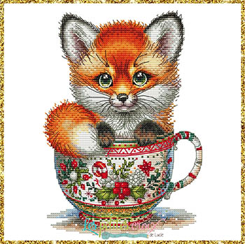 Christmas Animals Cup Fox