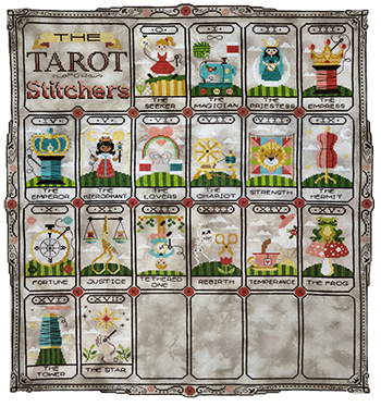 Tarot For Stitchers 9