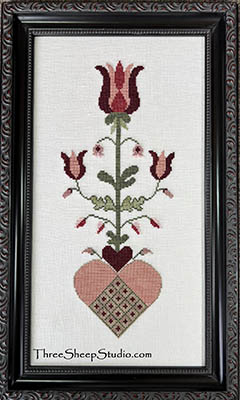 Hearts And Petals - 1776 Fraktur
