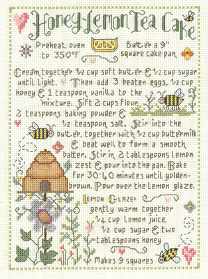 Honey Lemon Tea Cake