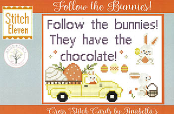 Follow The Bunnies - Cross Stitch Cards 11