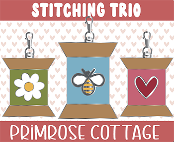 Stitching Trio Charms