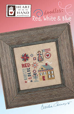 Doodles - Red, White & Blue