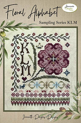 Floral Alphabet Sampling Series - KLM