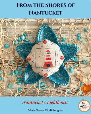 Nantucket's Lighthouse Biscornu